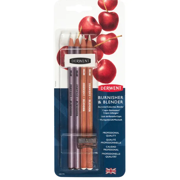 Derwent Potlodenset Derwent blender + polijst 6 stuks