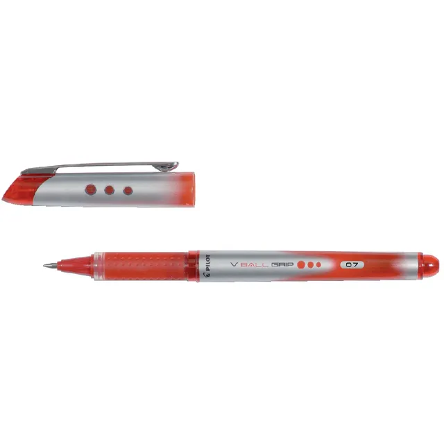 Pilot Rollerpen PILOT V-Ball Grip medium rood