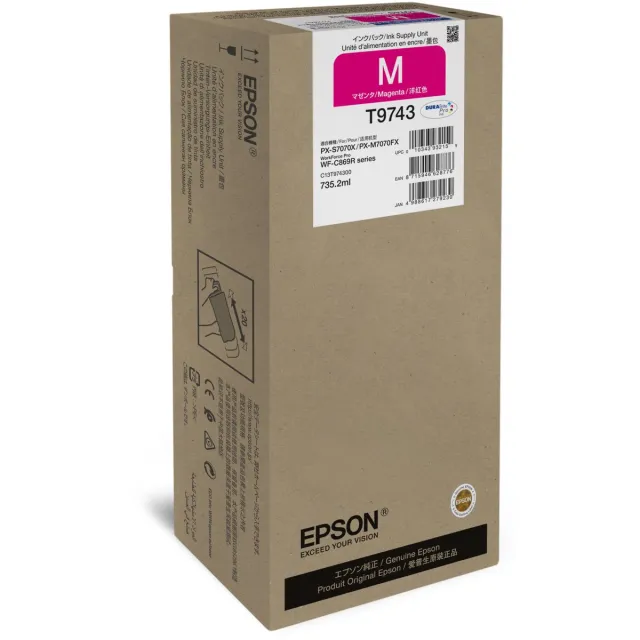 Epson C13T97430N inktcartridge 1 stuk(s) Origineel Magenta