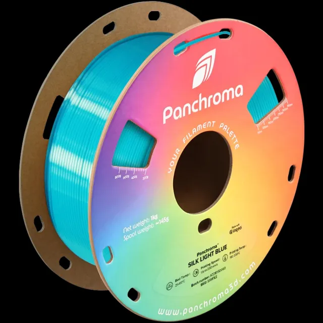 Polymaker Panchroma Silk PLA LICHT BLAUW 3D filament 1,75mm 1kg