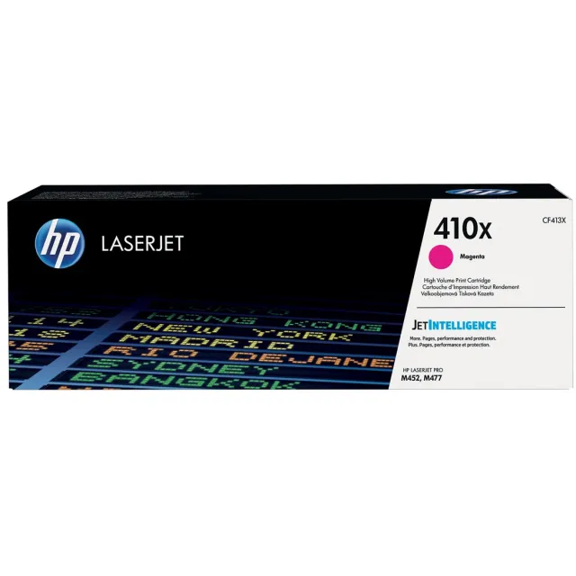 Hp Tonercartridge hp cf413x 410x rood magenta