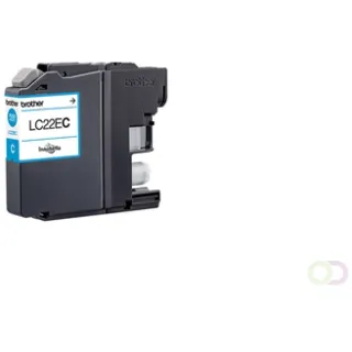 Brother LC22EC inktcartridge 1 stuk(s) Origineel Cyaan (LC22EC)