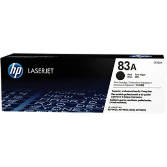 HP 83A Toner Zwart Zwart - HP 83A