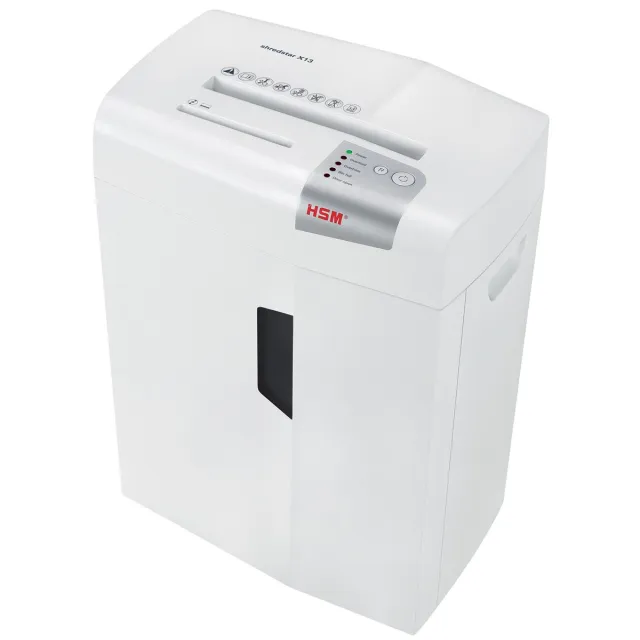 HSM shredstar X13 papiervernietiger, 4 x 37 mm wit