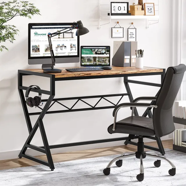 YITAHOME Bureau – office desk – premium kwaliteit bureau – thuiskantoor – duurzaam retro