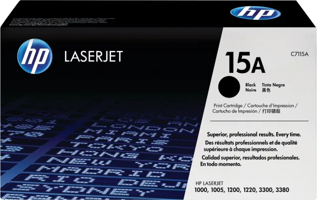 HP 15 - Tonercartridge / Zwart