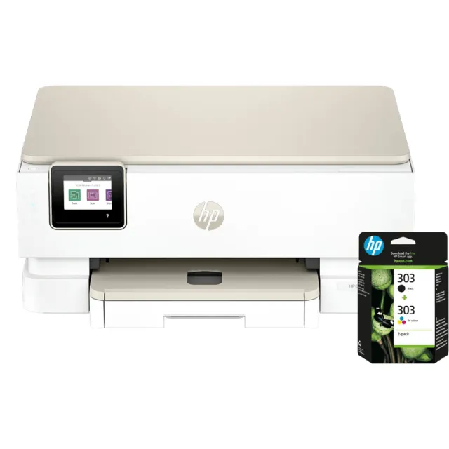Hp Envy Photo 7234 All-in-One + 1 set extra cartridges