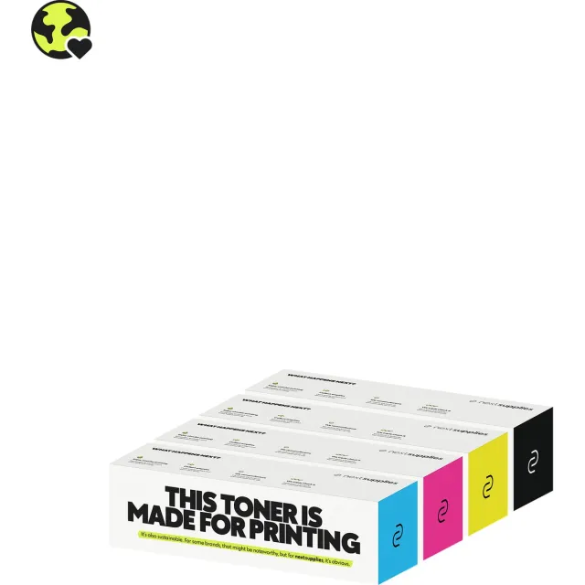Nextsupplies Multipack Canon C-EXV 47 (Zwart/Cyaan/Magenta/Geel). Originele toners, circulair. Multipack CMYK