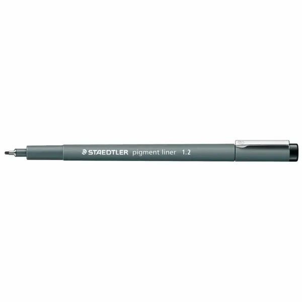 Staedtler Fineliner Staedtler Pigment 308 zwart 1.2mm