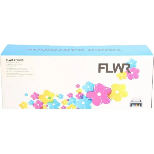 FLWR Toner / 508X / Magenta - Geschikt voor HP