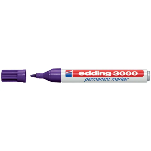 Edding 3000 permanent marker violet