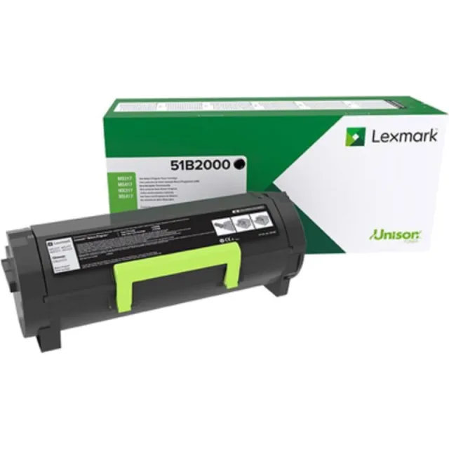 Lexmark 51B2000 (512) Toner Zwart