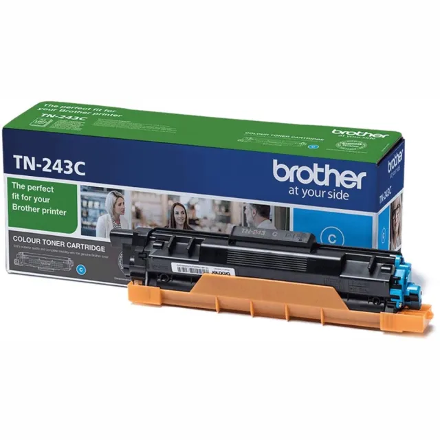 Brother toner, 1.000 pagina's, OEM TN-243C, cyaan 4 stuks