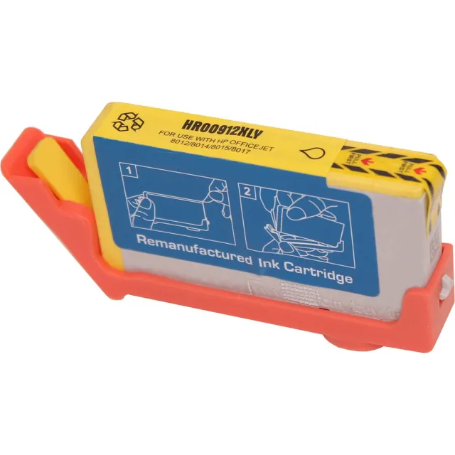 Colori huismerk inkt cartridge geschikt voor HP 912XL geel OfficeJet Pro 8010 8012e 8013 8014 8014e 8015 8015e 8020 8022 8022e 8023 8024 8024e 8025e 8035