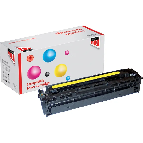 Quantore Tonercartridge Quantore alternatief tbv HP CE322A 128A geel