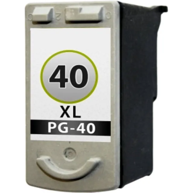 Inktkeuze PG-40 Zwart Huismerk Inktcartridge | Compatible Met Canon PG-40 Zwart | Geschikt voor Canon Fax JX 200, 210P, 500, 510P. IP 1100, 1200, 1300, 1600, 1700, 1800, 1800, 1900, 2200, 2500, 2600, MP 140, 150, 160, 170, 180, 190, 210, 220, 450, 450X, 460.