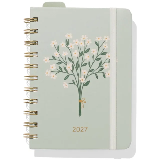 HEMA Agenda 2027 A6 bloemen (groen)