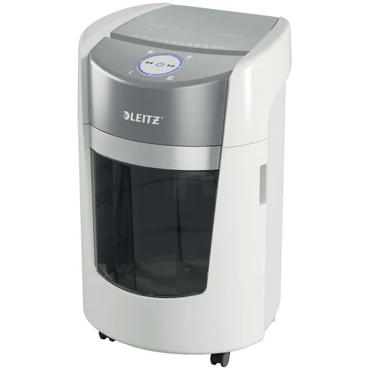 Leitz Papiervernietiger Leitz IQ OptiMax 350 Small Office P5 snippers 2x15mm wit