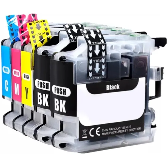 InktDL Huismerk geschikt voor Brother LC223 XL Inktcartridges + Extra Zwart - MFC/DCP - J562DW - J4120DW - J4420DW - J480DW - J4620DW - J5720DW Multipack + Extra Zwart