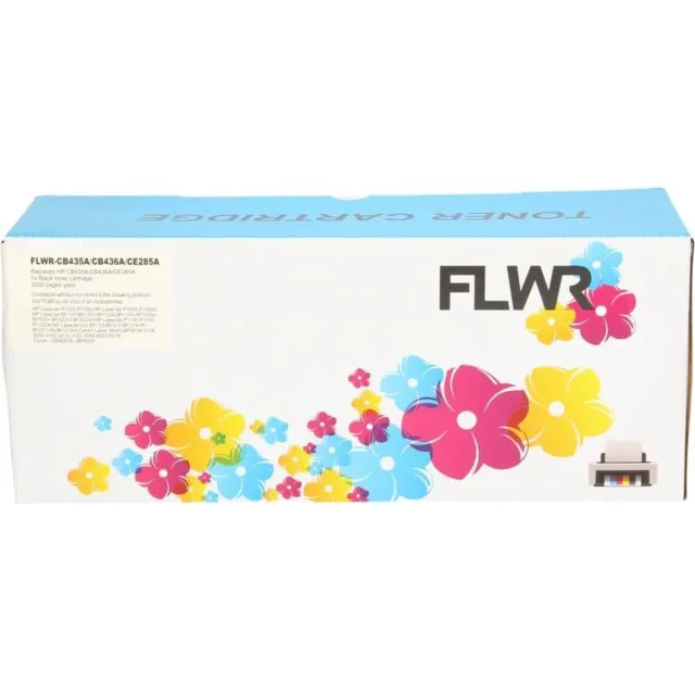 FLWR Toner / 85A / CRG-725 / Zwart