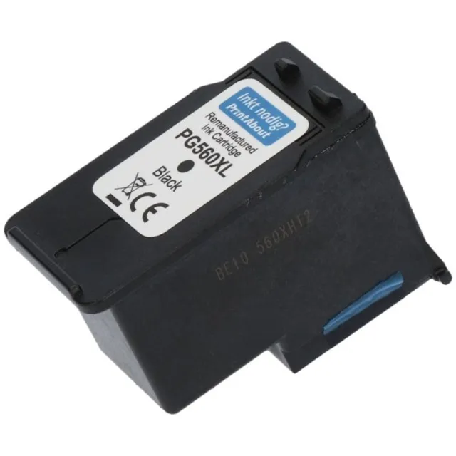 PrintAbout Huismerk Canon PG-560 Inktcartridge Zwart