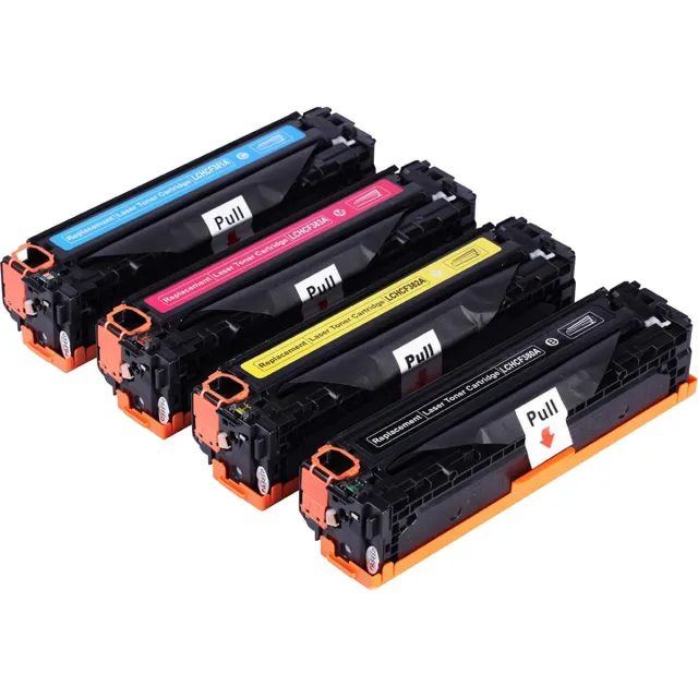 Inktkenners Toner Cartridge Multipack Geschikt voor HP 312A / 312X | (CF-380A, CF-381A, CF-382A & CF-383A) - Geschikt voor HP Laserjet Pro MFP M476 - M476dn - M476dw - M476nw M 476 M - 476dn - M 476dw - M 476nw Multipack XL