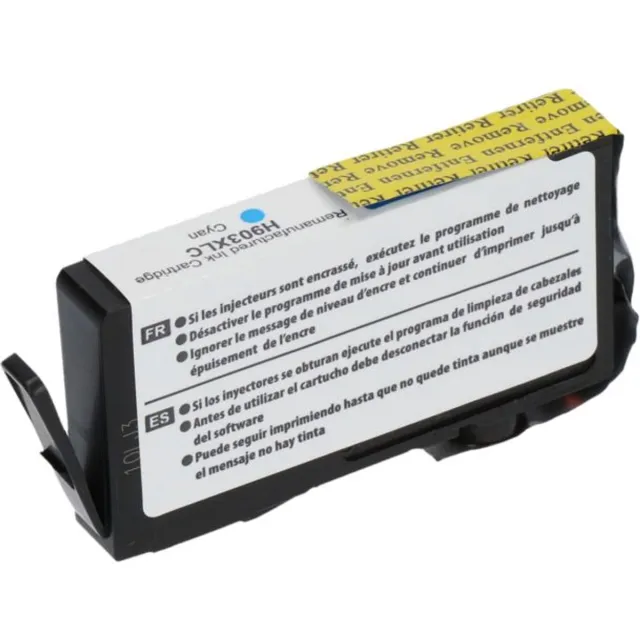 PrintAbout huismerk Inktcartridge 903XL (T6M03AE) Cyaan Hoge capaciteit geschikt voor HP