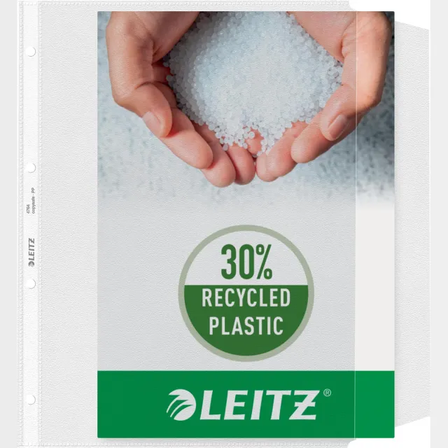 Leitz Premium Showtas A4 met klep, 30% gerecycleerd pre-consumer plastic