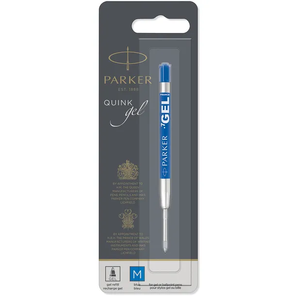 Parker Gelpenvulling Parker Quink blauw medium
