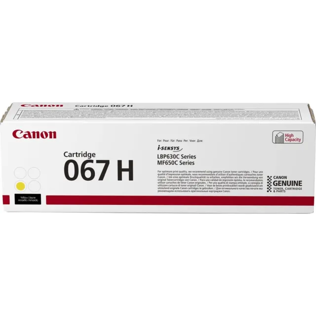 Canon 067H XL Toner Geel, foto 2