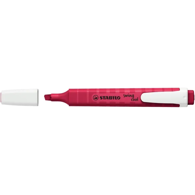 Stabilo Markeerstift STABILO Swing cool Wildflower bordeaux
