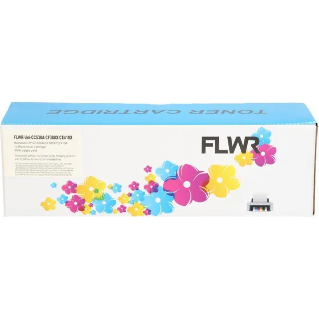 FLWR Toner / 304A / Zwart- Geschikt voor HP