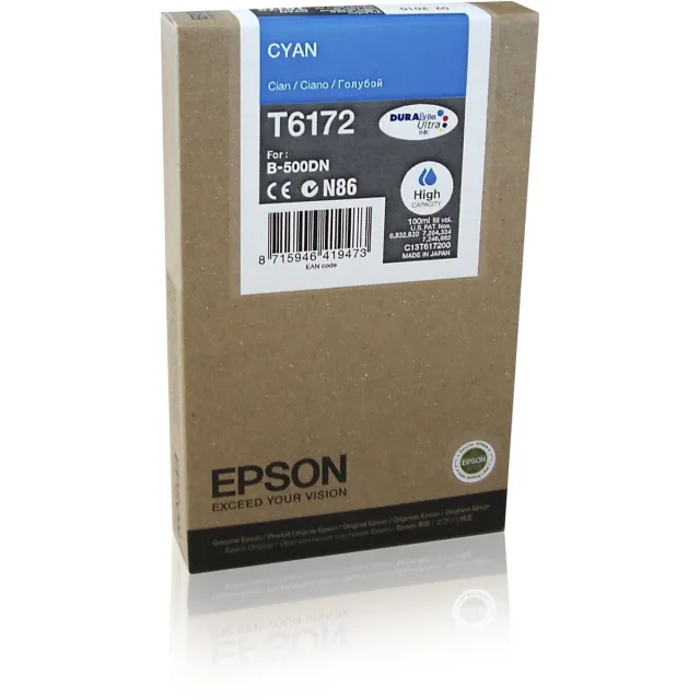 Epson T6172 - Inktcartridge / Cyaan / Hoge Capaciteit