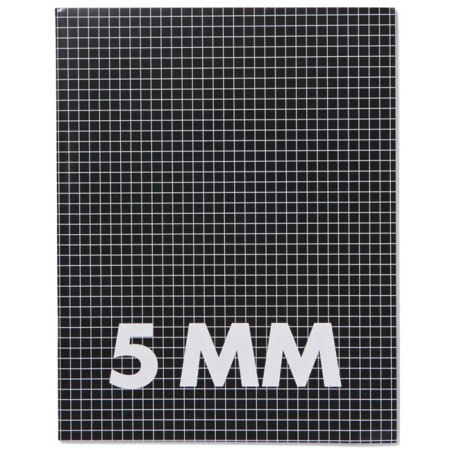 HEMA Schriften 16.5 x 21 cm - geruit 5 mm - 3 stuks (zwart)