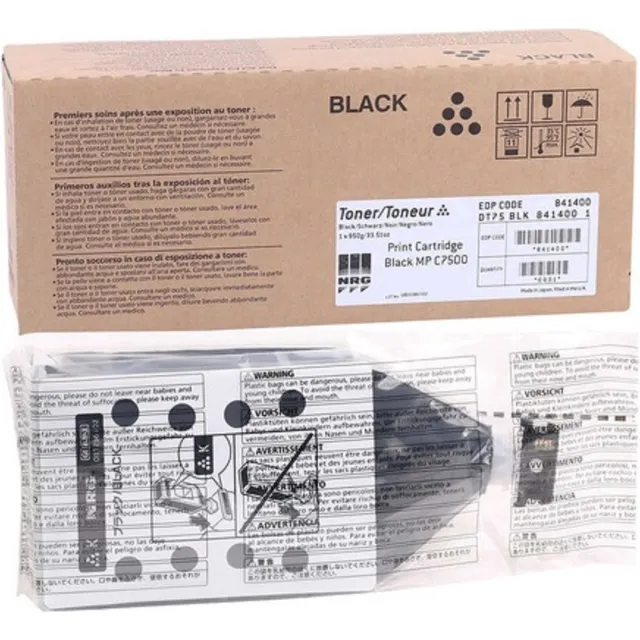 Ricoh 841396 laser toner & cartridge Zwart