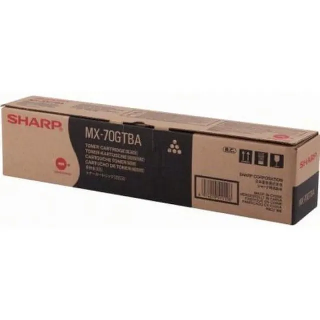 Sharp MX-70GTBA Tonercartridge - Zwart