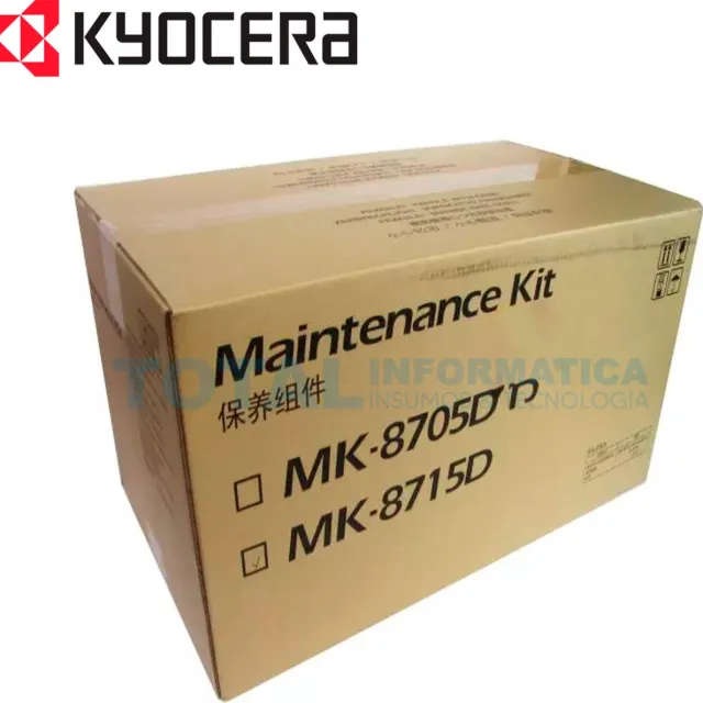 Kyocera MK-8715D - Onderhoudspakket - Geschikt voor TASKalfa 6551ci Zie titel
