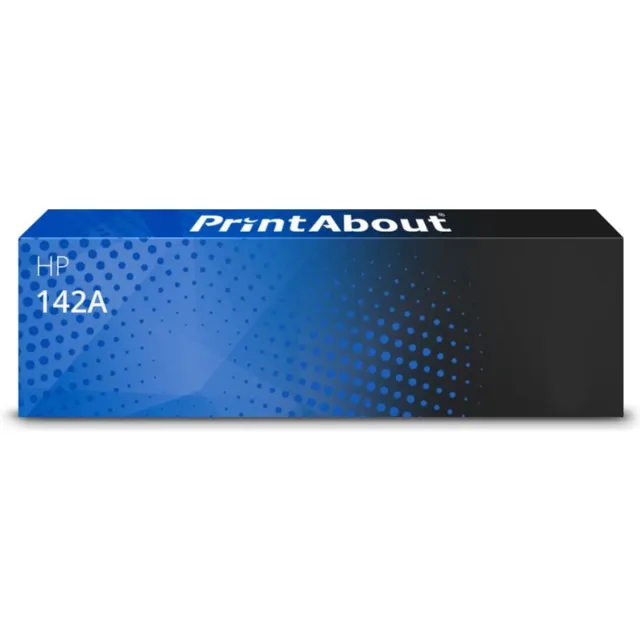 PrintAbout huismerk Toner 142A (W1420A+W1420A) Multipack geschikt voor HP Zwart