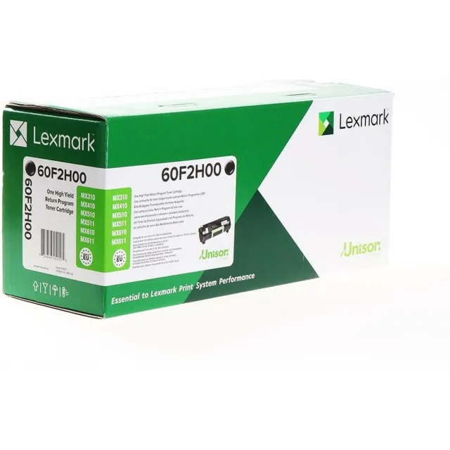 Lexmark 602HE tonercartridge Zwart