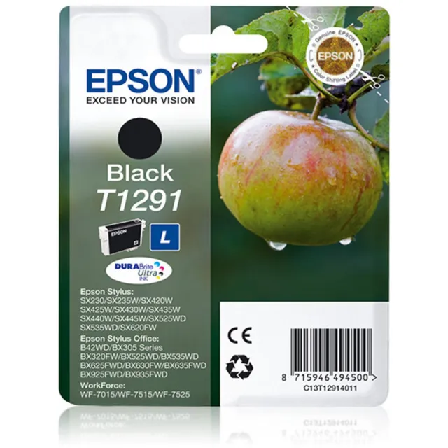 Epson T1291 - Inktcartridge / Zwart
