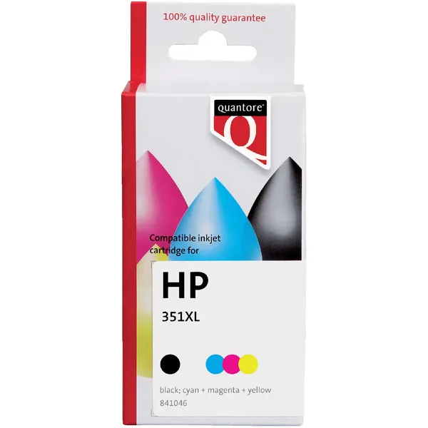 Quantore Inktcartridge Quantore alternatief tbv HP CB338EE 351XL kleur onbekend
