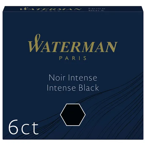 Waterman Inktpatroon Waterman internationaal zwart pak à 6 stuks