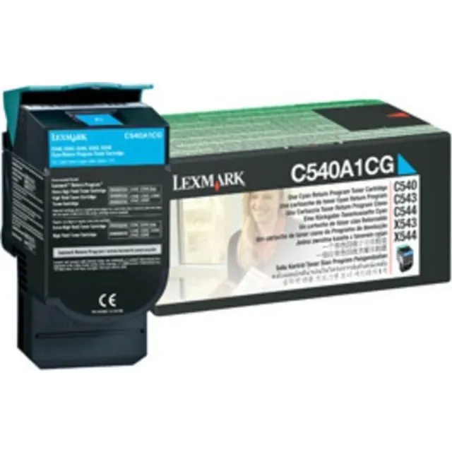 Lexmark E12 C540 C543 C544 X543 X544 toner cartridge Cyaan