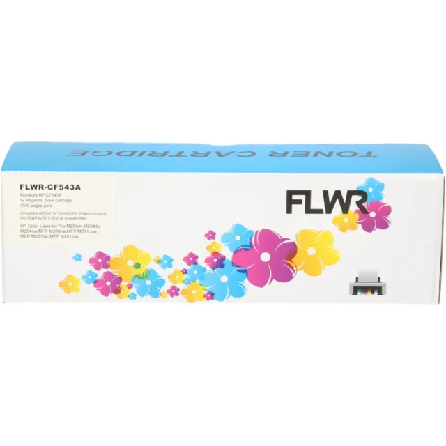 FLWR Toners / HP 203A / magenta / Geschikt voor HP