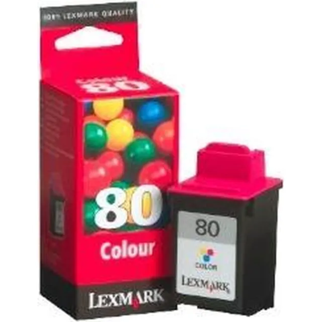 Lexmark inkcartridge nummer 80 kleur 12A1980
