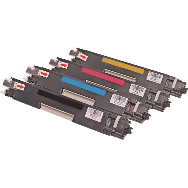 Colori Set 4x Colori huismerk toner geschikt voor Canon 729 729K 729C 729M 729Y voor I-Sensys LBP-7010 LBP-7010c LBP-7018 LBP-7018c Set 4 kleuren