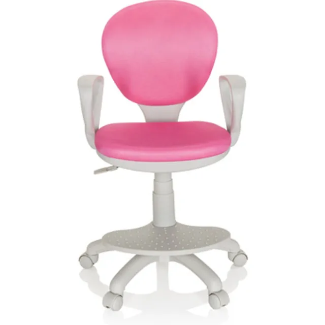hjh office Kinder bureaustoel KID COLOUR G1 stof roze hjh OFFICE Roze/Grijs