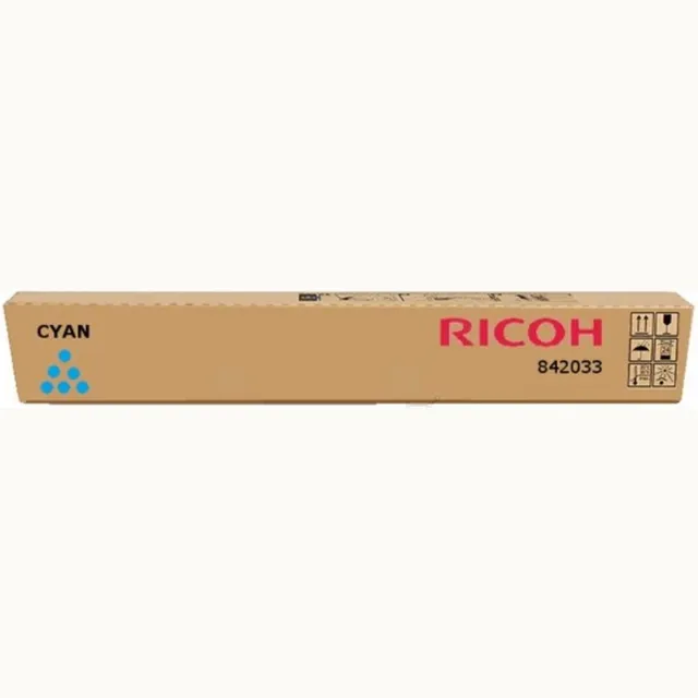 Ricoh type MPC3000 tonercartridge cyaan