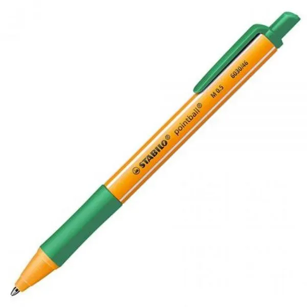Stabilo Balpen STABILO pointball 6030/36 medium groen