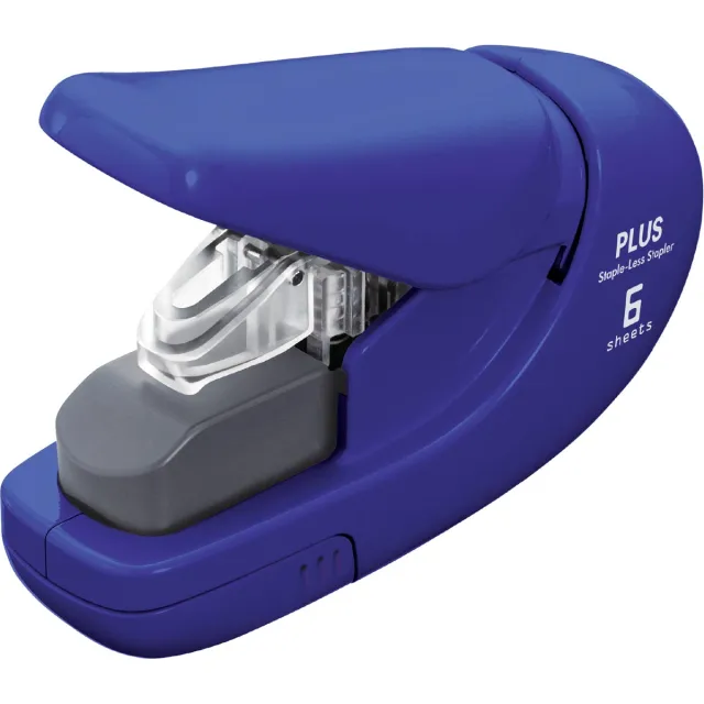 Plus Nietmachine plus nieten zonder nietjes blauw